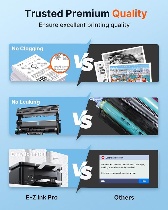 TN660 Toner Cartridges & DR630 Drum Unit Replacement for Brother TN660 TN-660 TN630 DR630 High Yield to use with HL-L2300D HL-L2360DW DCP-L2520DW MFC-L2700DW MFC-L2740DW (Black, 3 Pack)