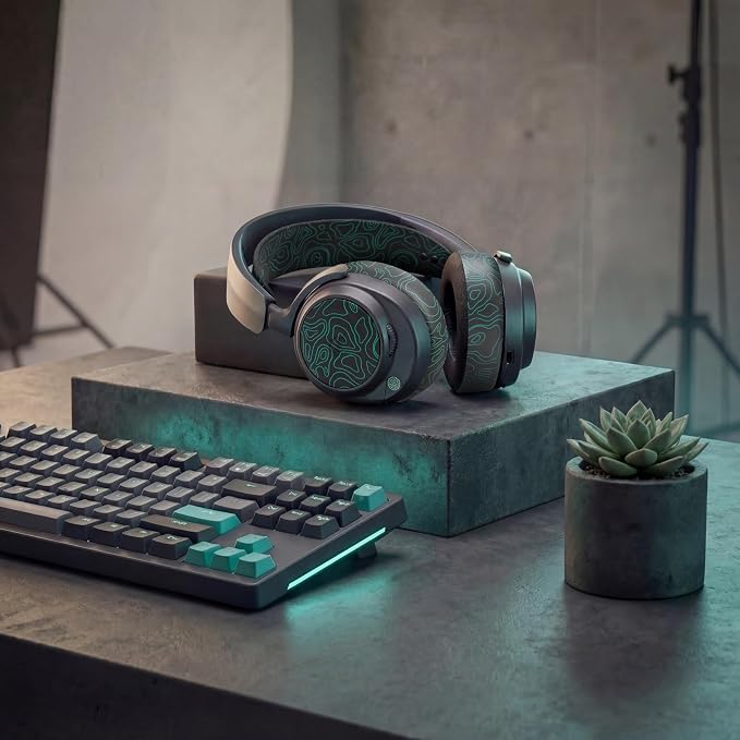 WC Mod Kit Nova Pro Wireless & Nova Elite RandomFrankP Edition - Cooling Gel Earpads, Silicone Headband, & Magnetic Plates for SteelSeries Arctis Nova Pro Wireless & Nova Elite by Wicked Cushions