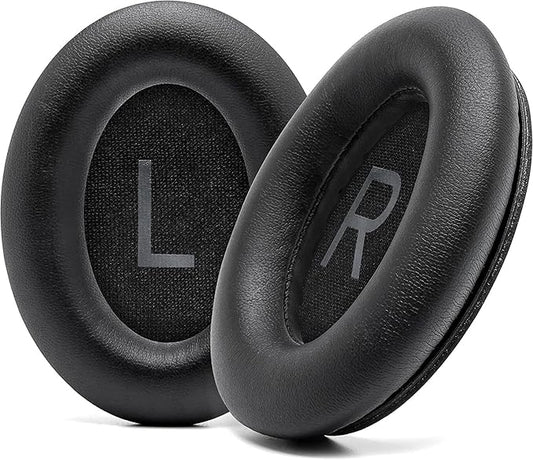 Replacement Earpads for Bose QC45, QC SE/SC, High-Density Memory Foam Ear Cushions, Soft Protein Leather Pads with Installation Tool