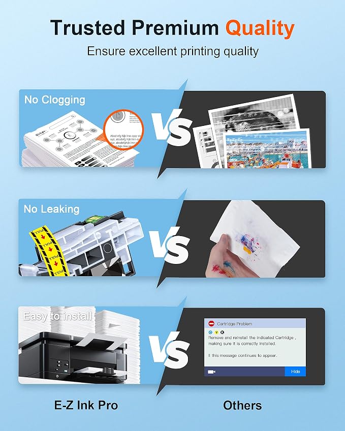 E-Z Ink Pro LC203XL Compatible Ink Cartridge Replacement for Brother LC203 XL LC201 to Use with MFC-4320DW MFC-J4420DW MFC-J4620DW MFC-J460DW MFC-J480DW MFC-J485DW MFC-J5520DW J5620DW (Black, 3 Pack)