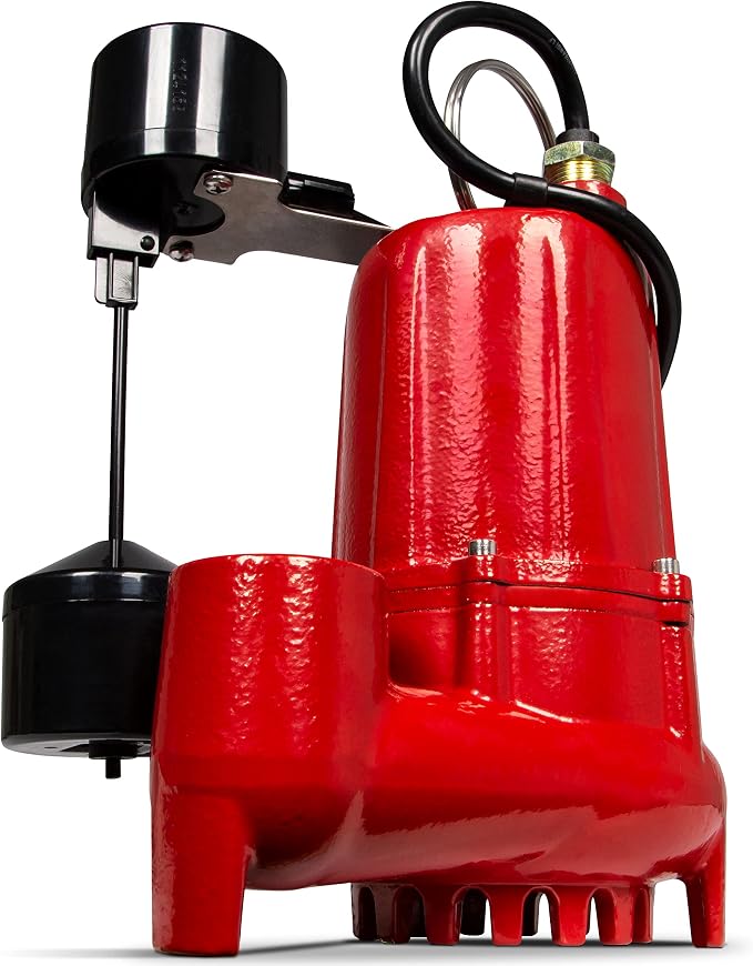 Red Lion 1/3 Hp Cast Iron Sump Pump