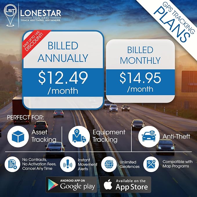 LoneStar Tracking Hidden GPS Tracker for Vehicles – GB130 Wired 4G/5G Cat M1 Hidden GPS Tracking Device for Cars, Trucks & Assets, Real-Time Auto Location, Anti-Theft (Low Cost Subscription Plan)
