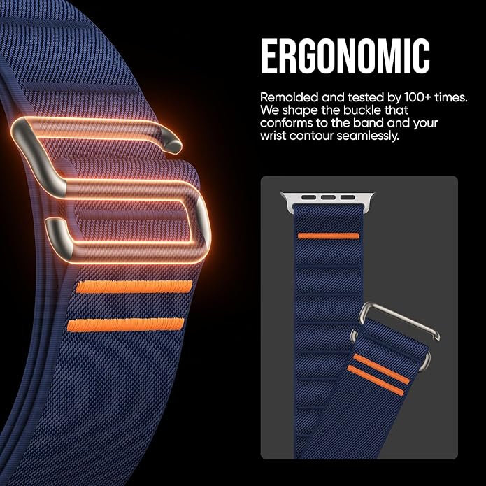Suitisbest 2 Pack Sport Band Compatible with Apple Watch Ultra Band 49mm 46mm 45mm 44mm 42mm 41mm 40mm 38mm, Stretchy Sport Loop Strap for iWatch Series 11 10 9 8 7 6 5 4 3 2 1, SE 3 2 1, Ultra 3 2 1