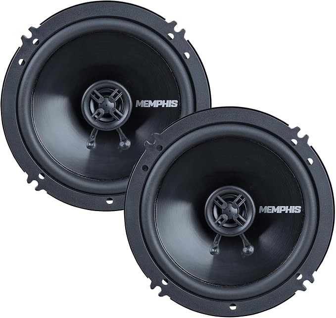 Memphis SRX62V Street Reference Series 6.5" 2-Way Coaxial Speakers - Pair