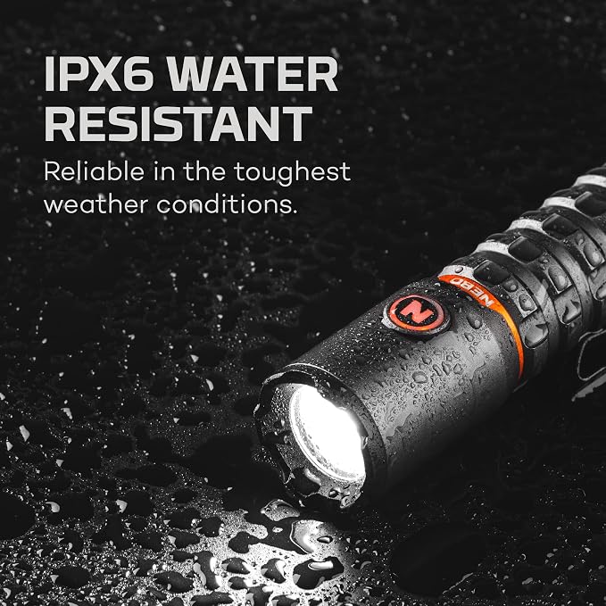 NEBO Torchy 2K Rechargeable Pocket Flashlight | 2000 Lumen Rechargeable Pocket Flashlight, 5 LED Light Modes, Water & Impact Resistant for Camping, Hunting, Hiking