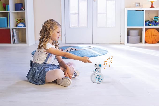 LEXiBOOK, Powerman® Roller, My Tumble Robot, Light and Sound Effects, Built-in Gyroscope, ROB01