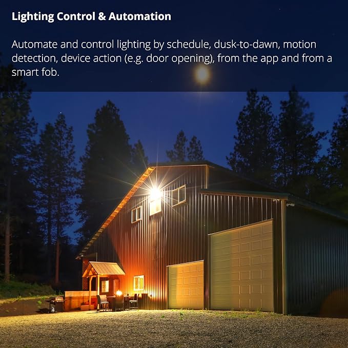 YoLink LoRa Smart Outdoor Motion Sensor Starter Kit, Driveway Alert, Property Invasion/Tresspassing Detector, Email/SMS/Push Alerts, Alexa, IFTTT, Home Assistant: Includes (1) Sensor, (1) SpeakerHub