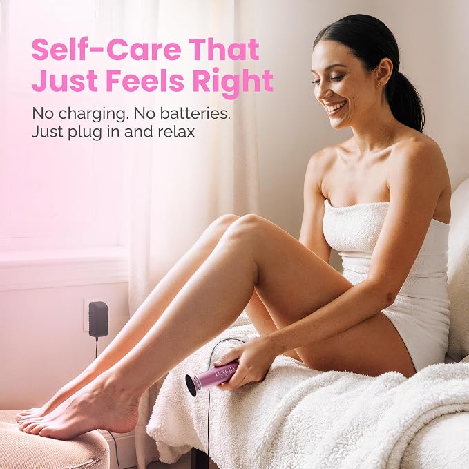 Electric Foot Callus Remover Tool – Aluminum Body Foot Grinder with 60 Sanding Discs, Adjustable Speed Control, Corded Design, 800 RPM Electric Foot File for Exfoliation & Smooth Finish