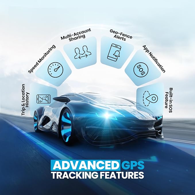 Cube Pro GPS Tracker with 4G LTE & 1 Year Battery - IP67 Waterproof Real Time GPS Tracker for Cars - Hidden Magnetic Tracking Device for Cars, Fleets, Trailers