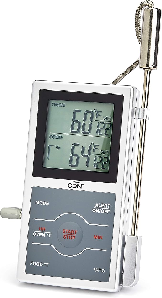 CDN Dual Sensing Programmable Probe Thermometer and Timer