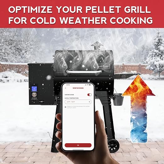PID WiFi Gen 2 Pellet Grill Controller Replacement Board for Camp Chef (PG24-82) Models of Pursuit 20, SG24, XT24, SGG/SG 30, SGX36, DLX24/36 – App-Enabled Smoker Thermostat Control Panel
