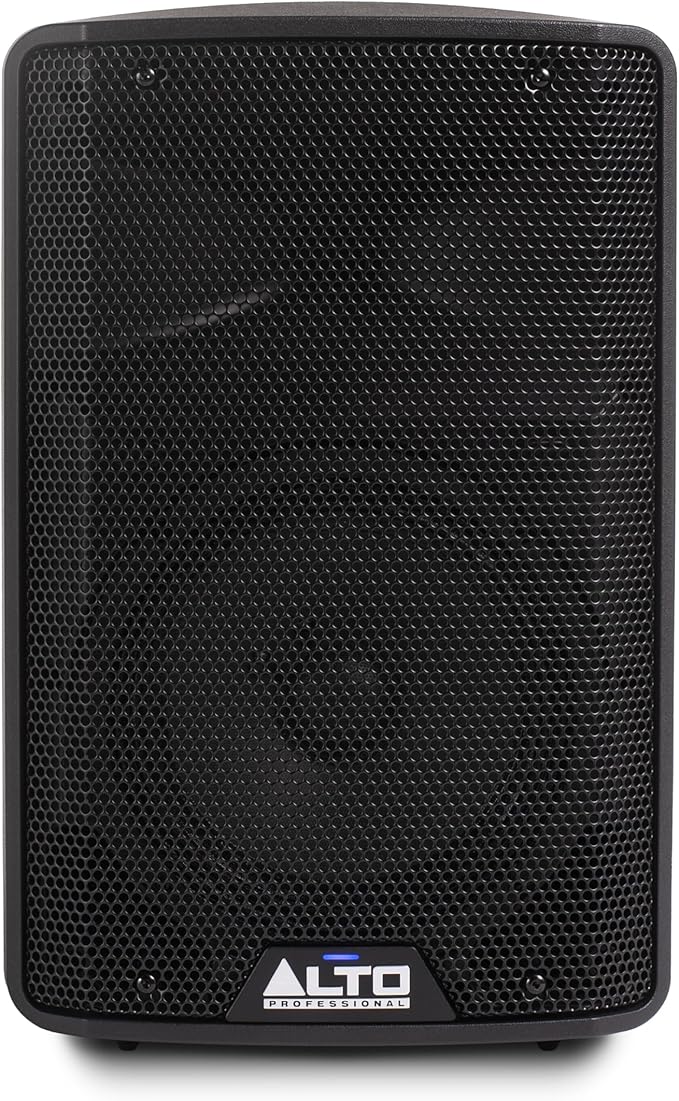 ALTO TX408 350W 8" Powered PA Speaker with Bluetooth, 2-Channel Mixer, Line Level for Mobile DJs and Musicians, for Small Venues, Rehearsals and Events