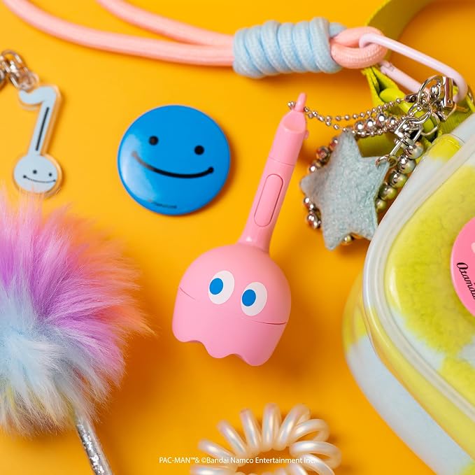 Otamatone Melody PAC-Man Electronic Portable Music Instrument / Synthesizer Toy from Japan by Maywa Denki (Officially Licensed) [English Instructions] - Pinky