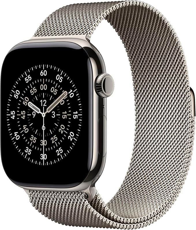 Apple Watch Band - Milanese Loop - 46mm - Natural - S/M