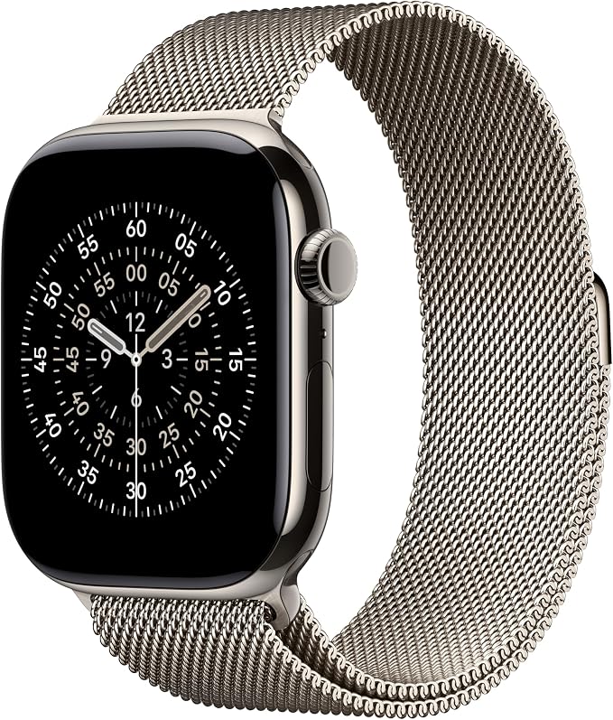 Apple Watch Band - Milanese Loop - 46mm - Natural - M/L