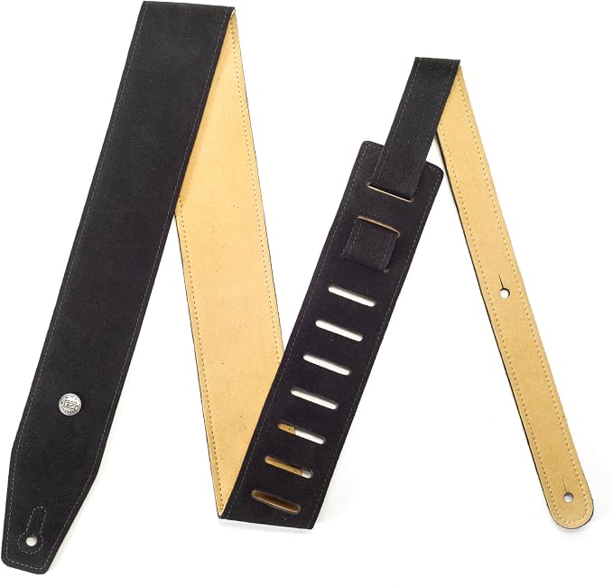 Dunlop BMF Suede Strap Ebony