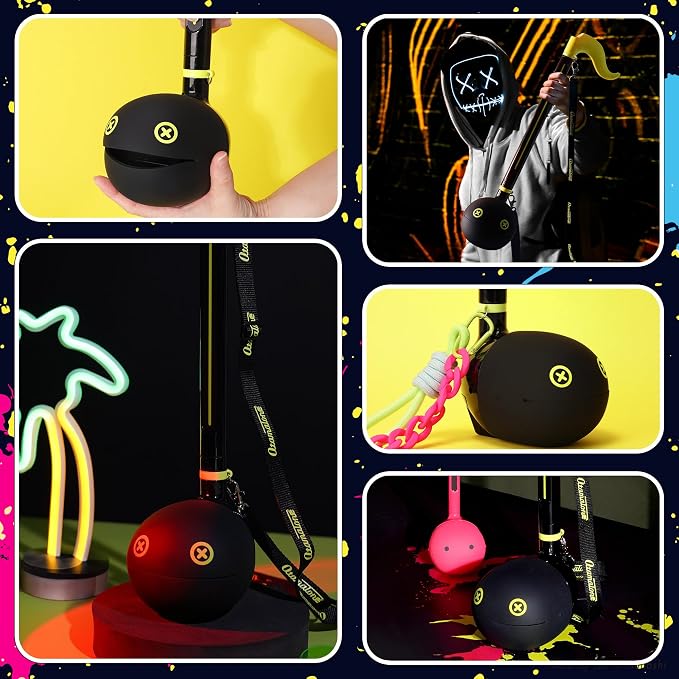 Otamatone Deluxe Electronic Musical Instrument for Adults Portable Synthesizer Digital Electric Music from Japan by Maywa Denki Cool Stuff Gifts, Monster (Lime Green) [English Manual]
