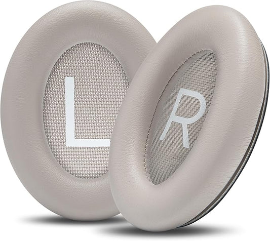 WC PadZ QC45 - Earpads for Bose QuietComfort 45 / QuietComfort Se/QuietComfort Wireless, Made by Wicked Cushions | Extra Thick Cushion | Premium Durable Stitching | Sandstone