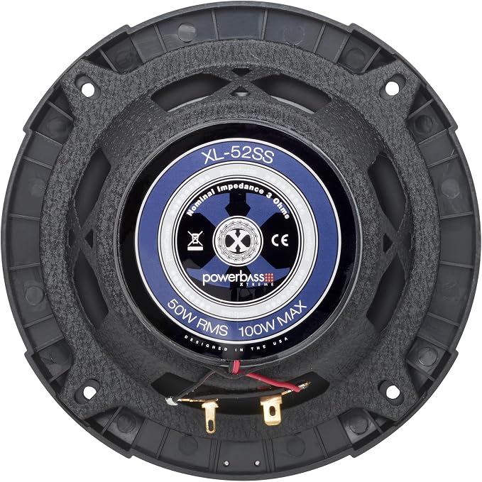 PowerBass XL-52SS - 5.25" Coaxial Powersports/Marine Speakers - Pair