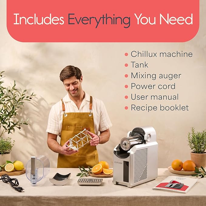 Slushie Machine for Home 68 Oz— Chillux Slushy Machine with 6 Preset Modes (No Ice Needed) — Frozen Drink Machine for Margaritas, Frappes & More