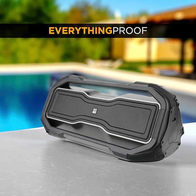 Altec Lansing - Portable Bluetooth Speaker, Waterproof IP67