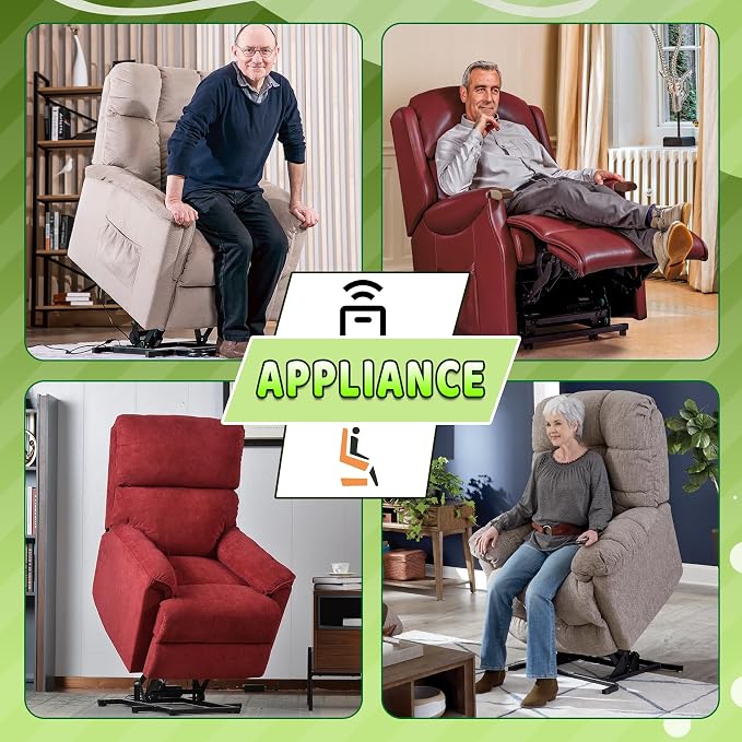 Upgraded Tranquil Ease 11560UX & 11560 5 Pin Lift Chair Remote Fit for Inseat, Best Home Furnishings Lift Chairs, Lighted Hand Control, Power Recliner Switch Three-Year Free Replacement