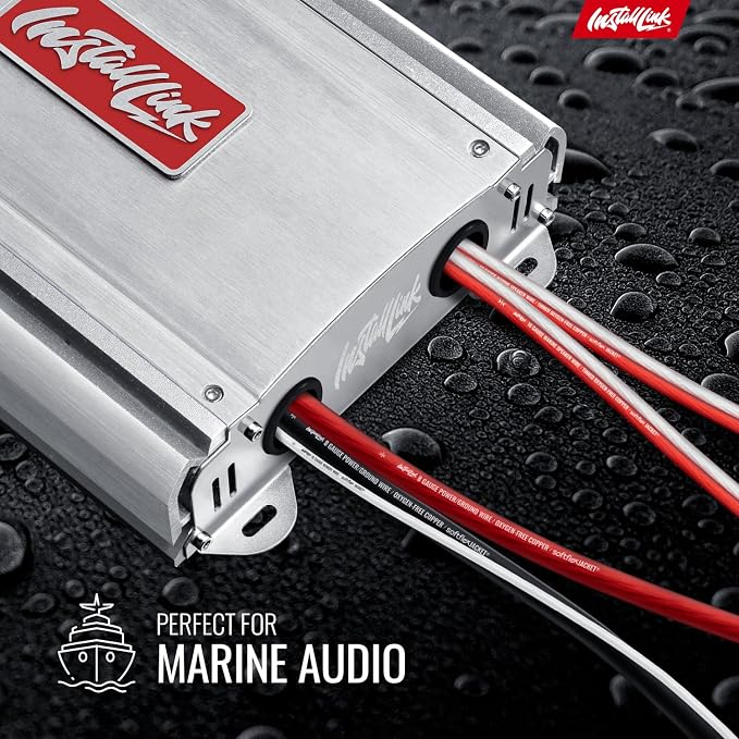 Install Link 16 AWG Gauge (Tinned OFC) Marine Speaker Wire Cable (100 Feet)