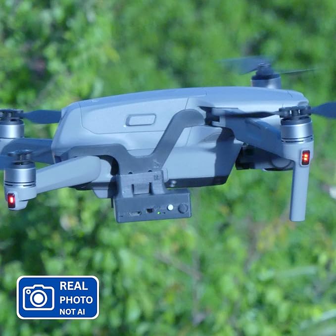 Release and Drop Professional Device for DJI Mavic AIR 2 / 2S - U.S. Patent - Drone Fishing, Bait Release, Load Delivery, Search and Rescue and Fun - by DRONE SKY HOOK