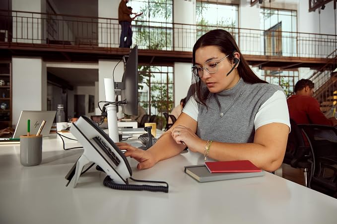 Poly Voyager Legend 50 - Bluetooth Headset - Wireless Headset with Mic - Four Noise-Canceling Mics, AI Noise Block & WindSmart Technology - Connectivity & Smart Call Controls - All-Day Comfort