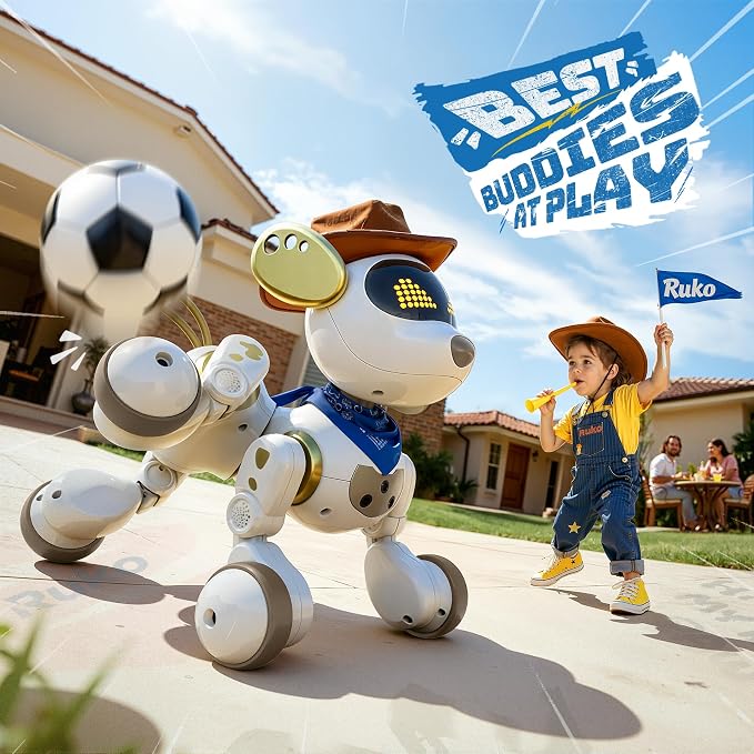 Ruko 18011 Smart Robot Dog and 6088 Updated Robot Toys for Kids