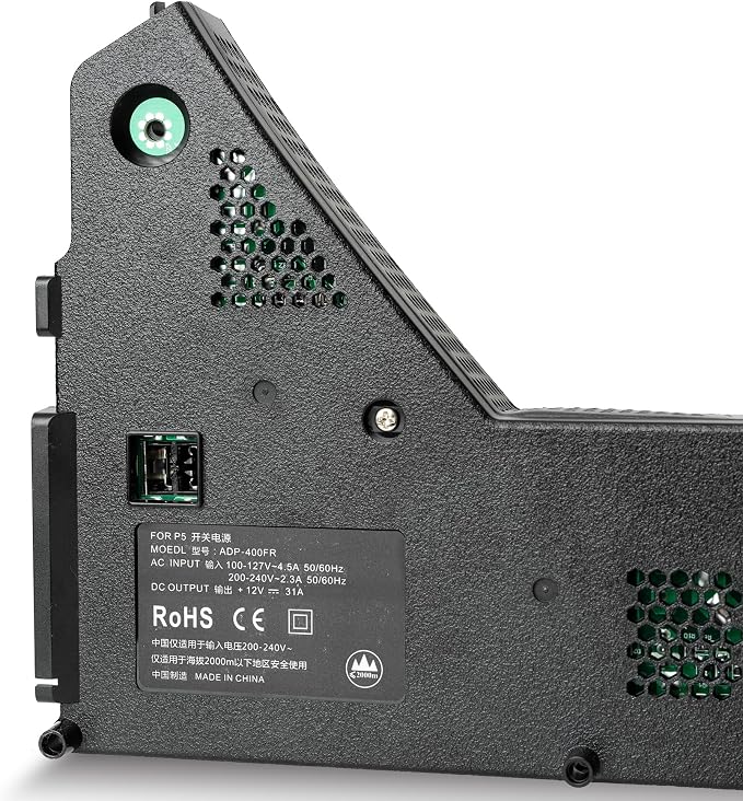 for PS5 Power Supply ADP-400FR PA-1401-JT3 Internal Power for 1200 Series Host Source Replacement with AC Adapter Console Power Adapter with Power Cord