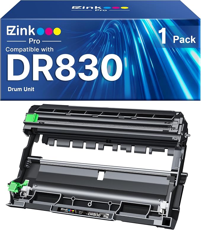 DR830 Drum Unit Compatible Replacement for Brother DR830 Drum Unit DR-830 TN830 TN-830 Drum Unit to use with HL-L2460DW DCP-L2640DW HL-L2480DW HL-L2400D HL-L2405W MFC-L2820DW Printer (Not Toner)