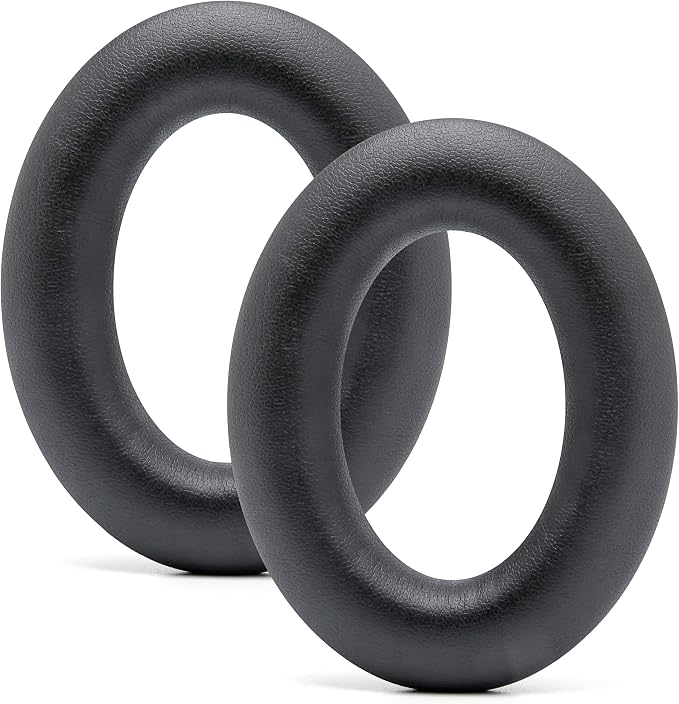 WC PadZ QC45 - Earpads for Bose QuietComfort 45 / QuietComfort Se/QuietComfort Wireless, Made by Wicked Cushions | Extra Thick Cushion | Premium Durable Stitching | Black