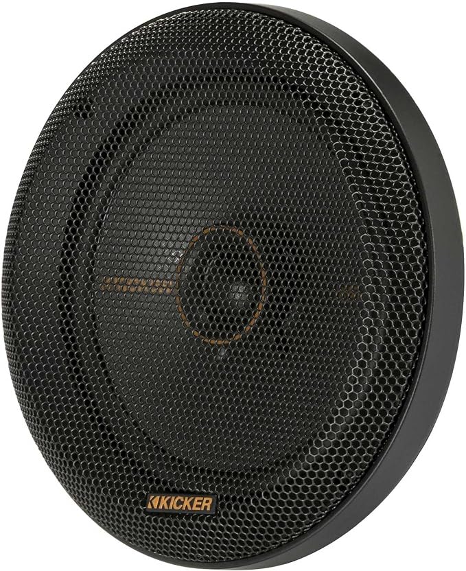KICKER 51KSC6504 KS-Series 6.5" Coaxial Speakers with .75" tweeters, 4-Ohm, Pair