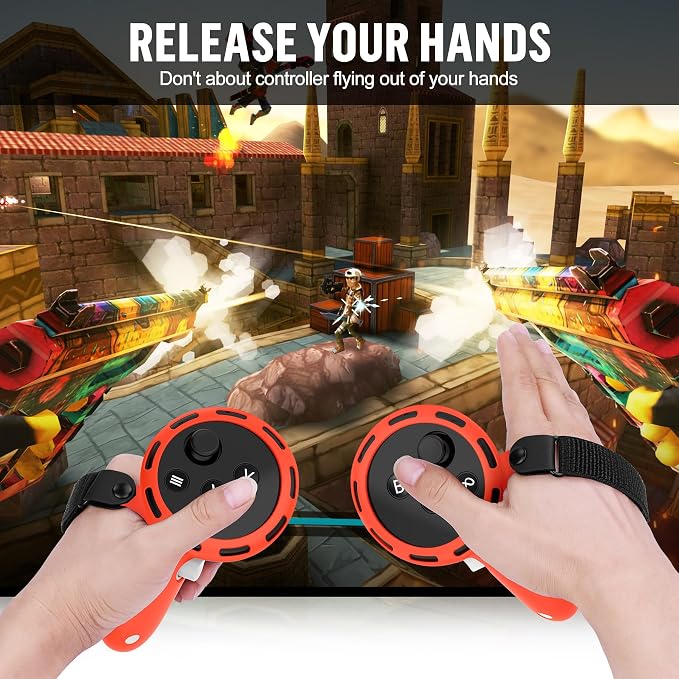 Silicone Cover Set Compatible with Meta/Oculus Quest 3s Accessories, Silicone Face Cover, Controller Grip Cover, Camera Lens Protector, VR Shell Cover, Protective Lens Cover, Not Fit Quest 3