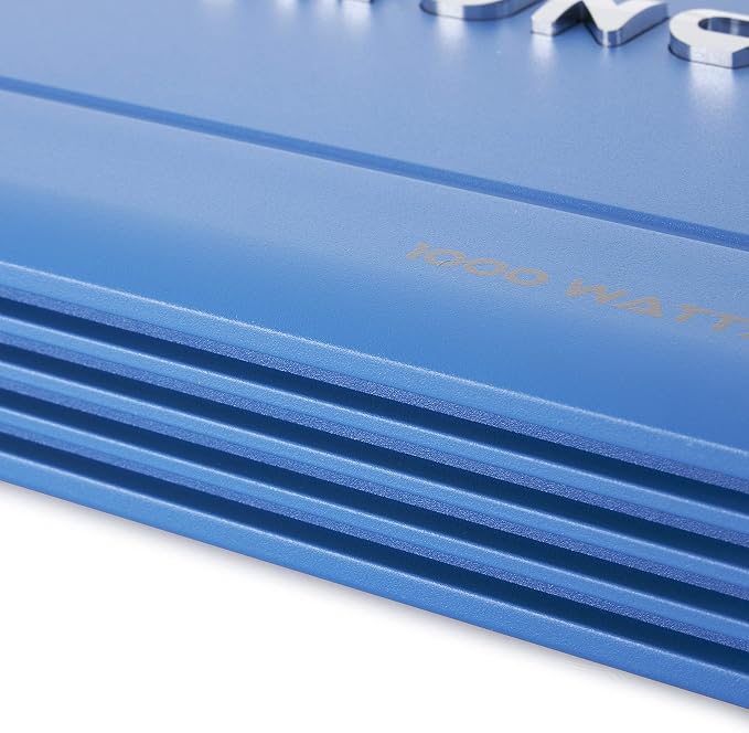 Crunch PDX-1000.4 PowerDriveX 1000 Watt 4 Channel Exclusive Blue A/B Car Stereo Amplifier