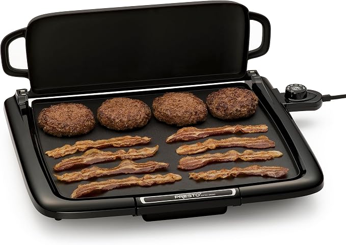 Presto 07023 XL Cool-Touch Electric Griddle and Warmer Plus