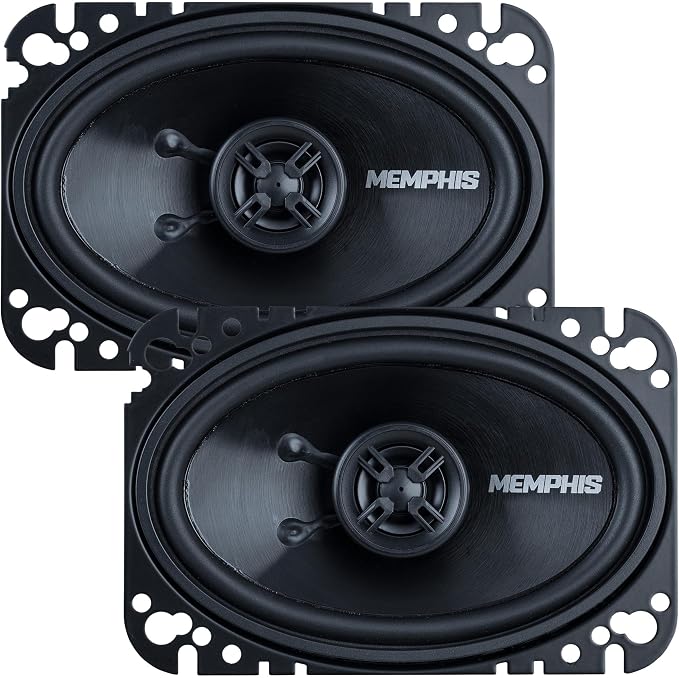 Memphis SRX462V Street Reference Series 4x6 2-Way Coaxial Speakers - Pair