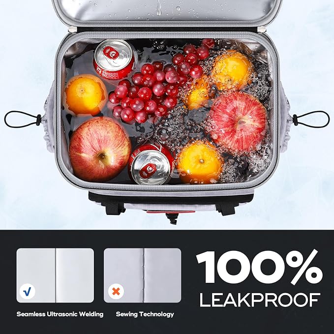 Maelstrom Backpack Cooler,Soft Lightweight Leakproof Cooler Backpack,Men Women 35/50 Can Insulated Cooler Bag,Keeps Hot/Cold for Up to 16 Hours,Perfect for Camping, Beach