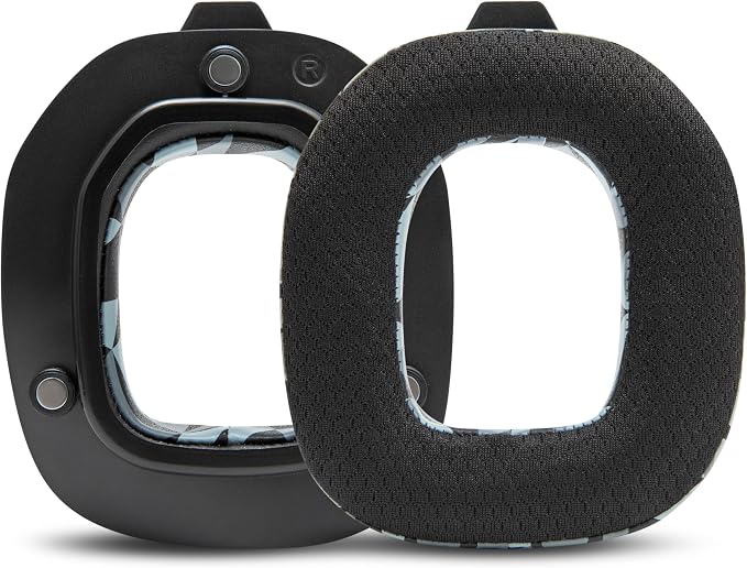 WC Freeze A50 - Cooling Gel Replacement Earpads for Astro A50 Gen 4, Gen 5 and A50X Only, Made by Wicked Cushions, Improved Durability, Thickness and Sound Isolation | Geo Grey
