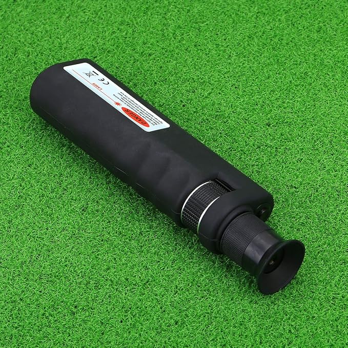 Fiber Optic Inspection Microscope 400x LED Illumination Handheld Anti Slip Rubber SC/LC/FC Connection Fiber Cable Microscope Detector