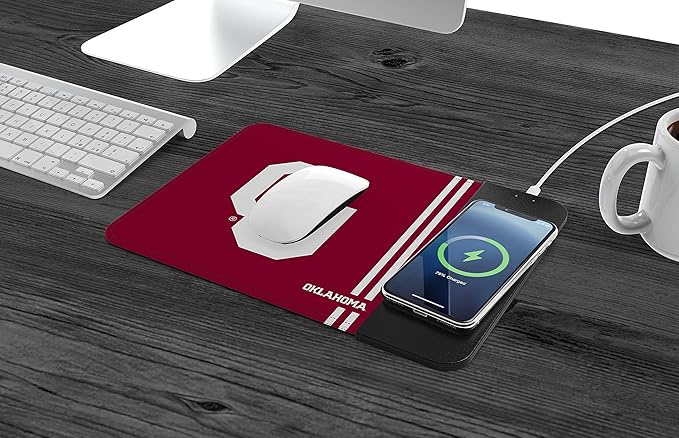SOAR NCAA Unisex Cell Phone Wireless Charging Mouse Pad