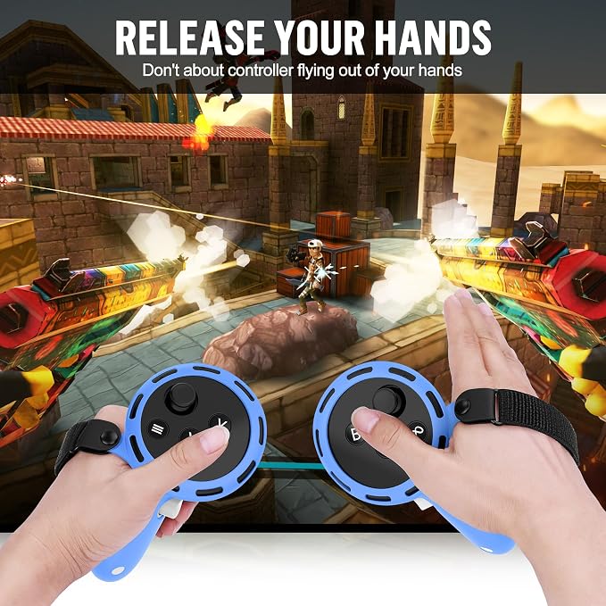 Silicone Cover Set Compatible with Meta/Oculus Quest 3s Accessories, Silicone Face Cover, Controller Grip Cover, Camera Lens Protector, VR Shell Cover, Protective Lens Cover, Not Fit Quest 3