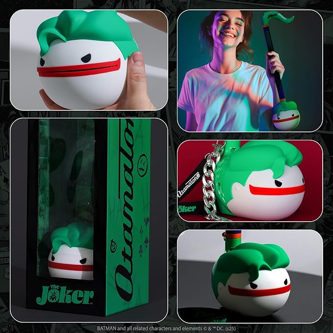Otamatone Deluxe Joker Electronic Musical Instrument for Adults Portable Synthesizer Digital Electric Music from Japan by Maywa Denki Cool Stuff Gifts [English Instructions]