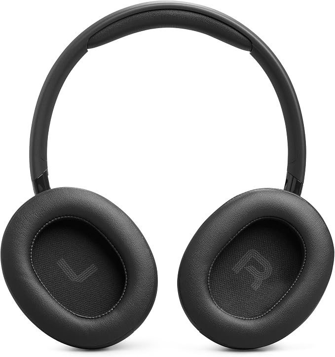 JBL Tune 730BT - Wireless Over-Ear Bluetooth® 6.0 Headphones with Powerful JBL Pure Bass Sound, 2 beamforming mics for Perfect Calls, Up to 76 Hours of Battery Life, & Multi-Point Connection (Black)