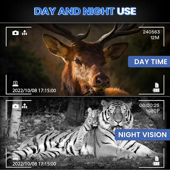 Night Vision Goggles Head Mounted, 1312FT Night Vision Binoculars Compatible with Military Tactical Helmet, Infrared Long Focus 8X Digital Zoom/32GB SD Card