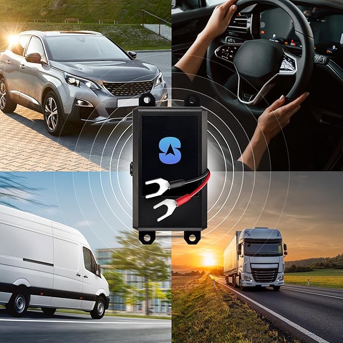 Spy Tec Pulse Wired GPS Tracker for Vehicles, Cars, Trailer, RV, Van, Boat & Trucks | Waterproof Real-Time GPS Tracker | Speeding & Geofencing Alerts | E-Z Car Battery Install | Subscription Needed