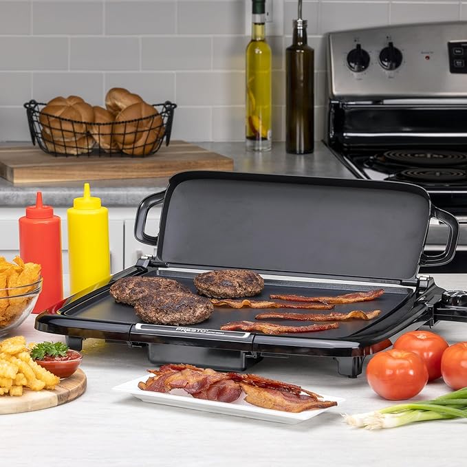 Presto 07023 XL Cool-Touch Electric Griddle and Warmer Plus