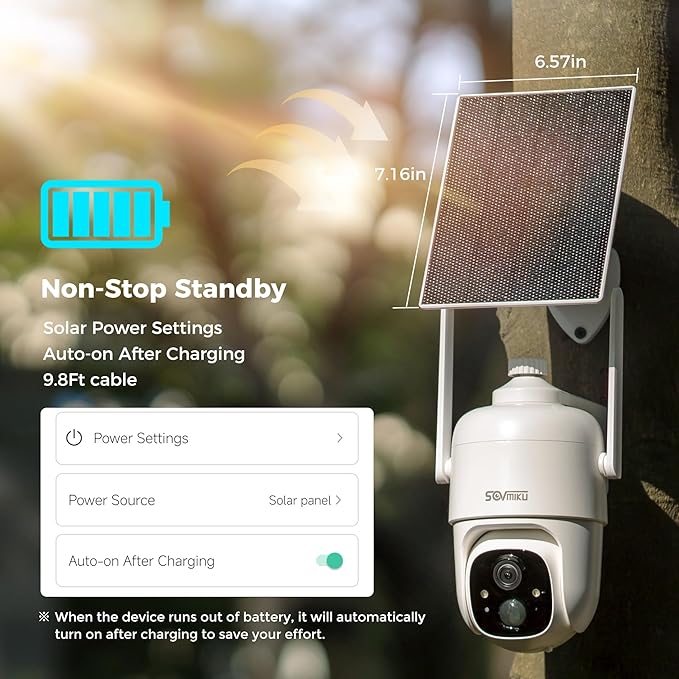 Vicohome 4G LTE Cellular Security Camera Wireless Outdoor, $14.9/Month for Unlimited Data, Easy to Setup, IP65 Waterproof, No Wi-Fi Surveillance Cam Two Way Audio, Color Night Vision, 32GB Included