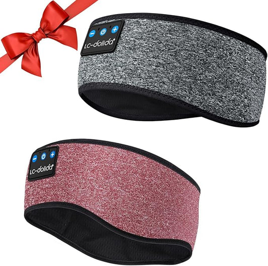 LC-dolida Sleep Headphones Bluetooth Headband, Headband Headphones